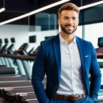 피트니스 경영사 면접 예상 질문과 답변 - **Prompt:** A diverse, professional fitness manager, either male or female, in their late 30s to ear...
