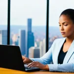 피트니스 경영사 관련 국가 자격 요건 - **"Founding a Fitness Empire"**
    A determined female entrepreneur in her early 30s, dressed in sm...